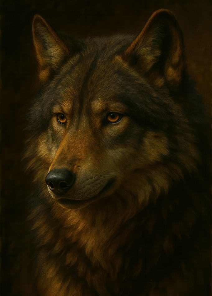 Wolf Portrait