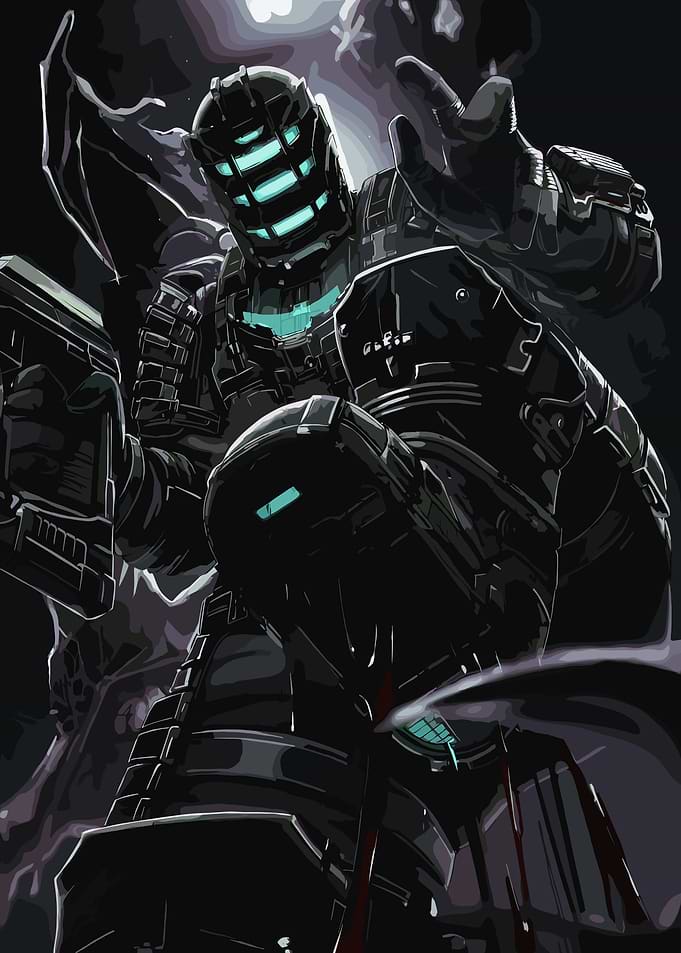 Dead Space Isaac Clarke Illustration