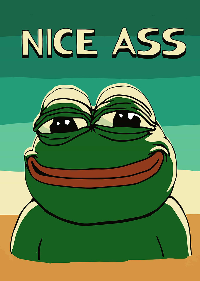 Pepe the Frog - Nice Ass