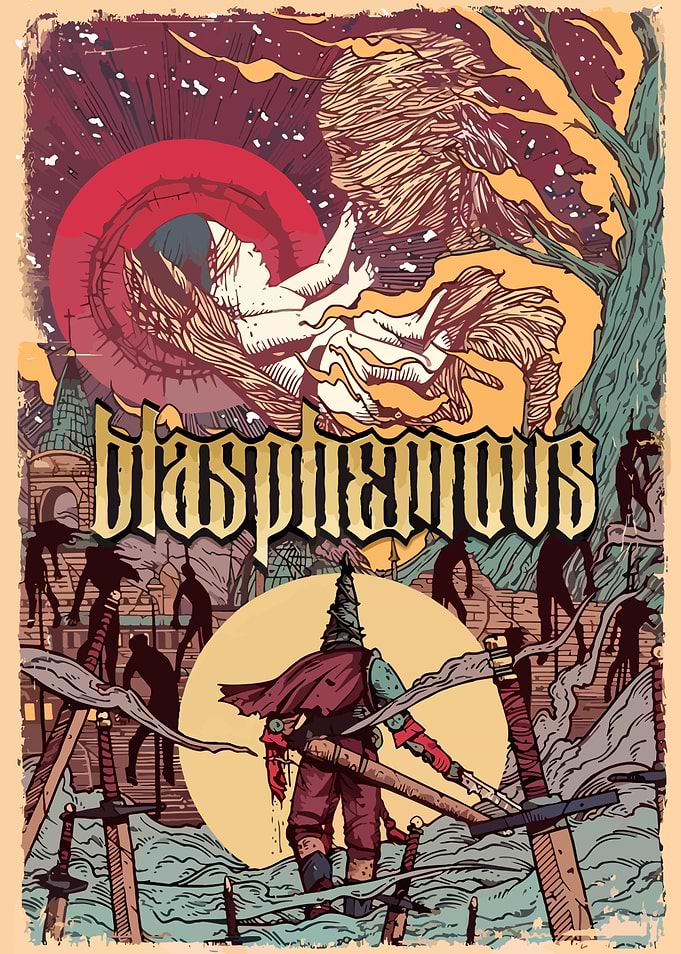 Blasphemous Game Illustration