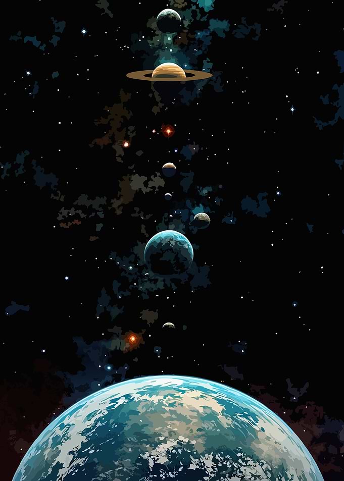 Planets in Space