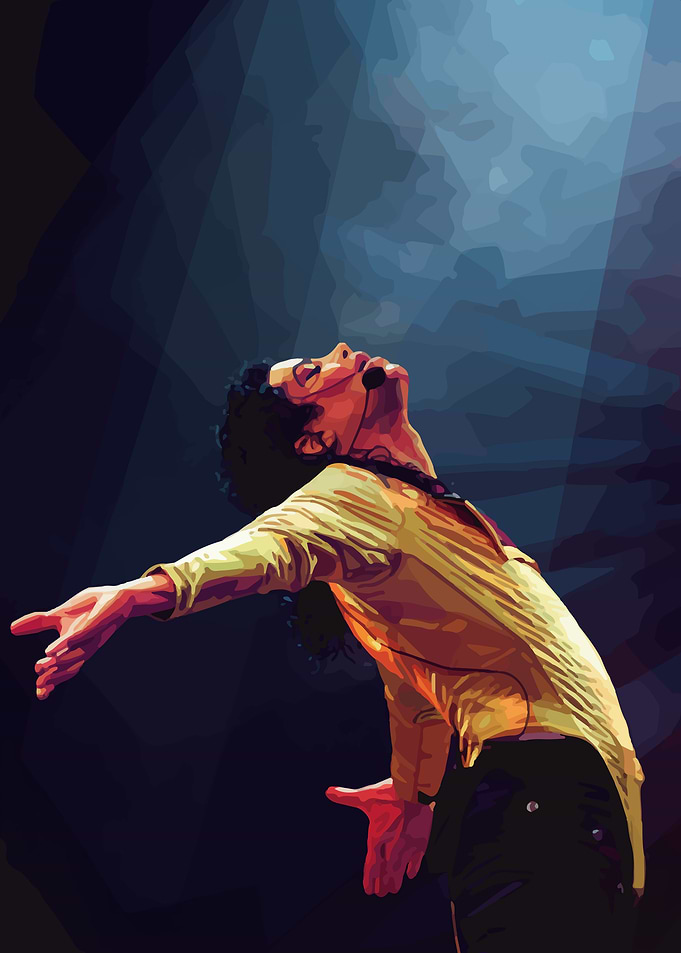 Michael Jackson Digital Art Portrait