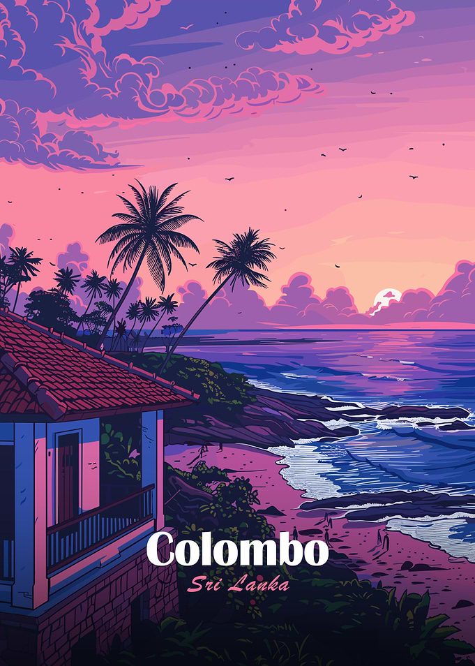 Colombo, Sri Lanka Coastal View