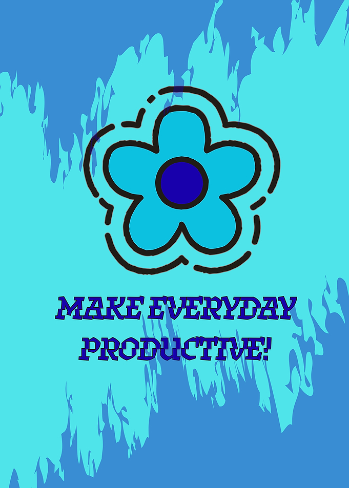 Make Everyday Productive Flower Art