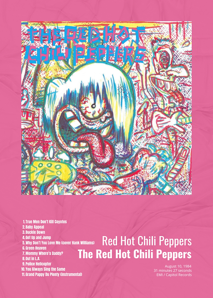 Red Hot Chili Peppers Album Cover