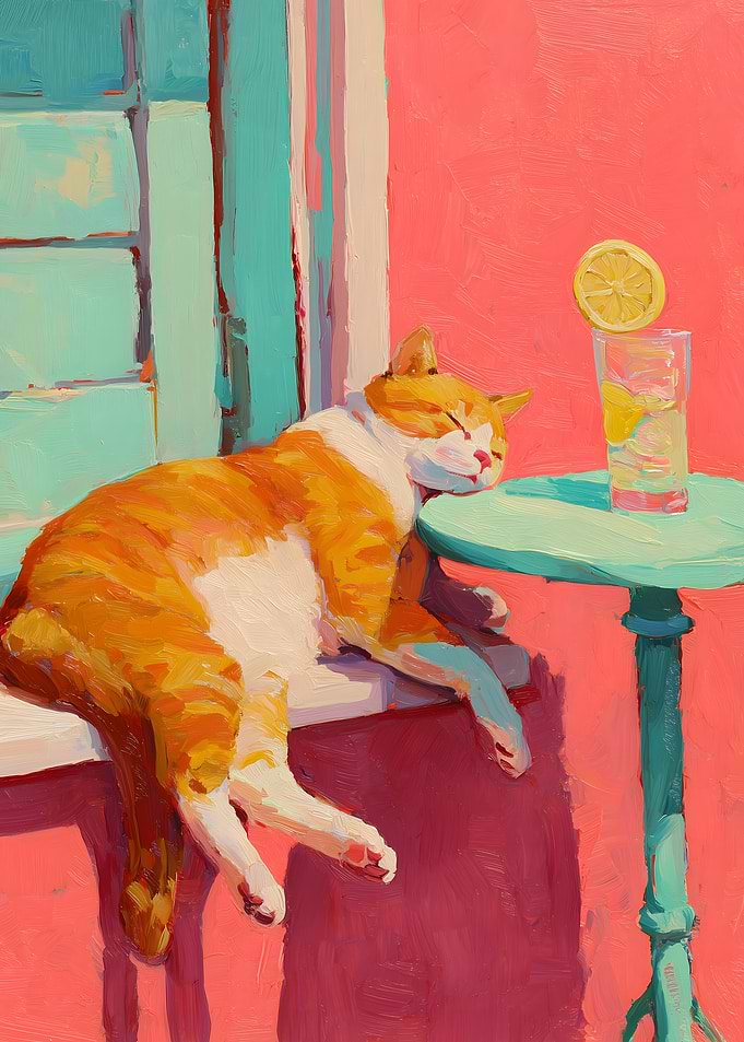 Summer Cat Nap