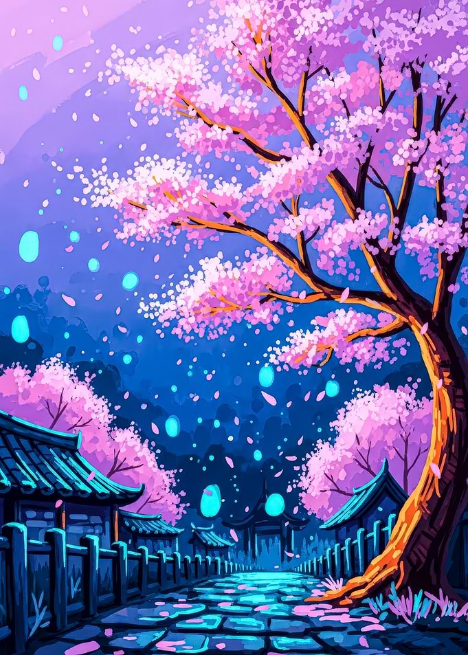 Cherry Blossom Path
