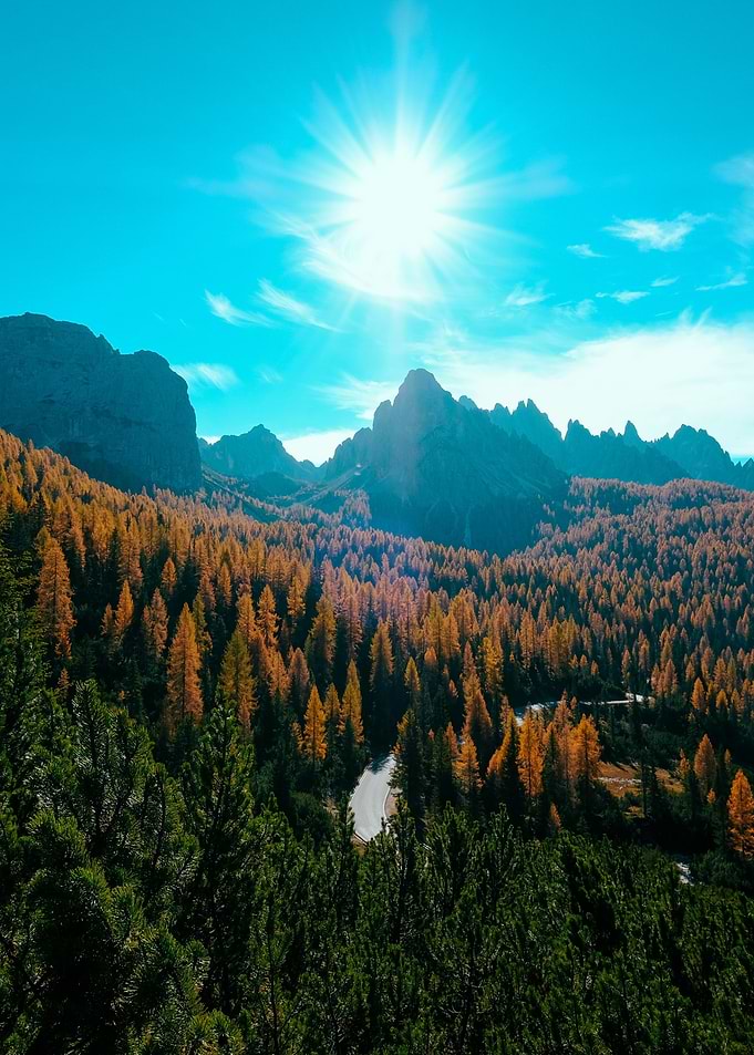 Autumn Mountain Landscape