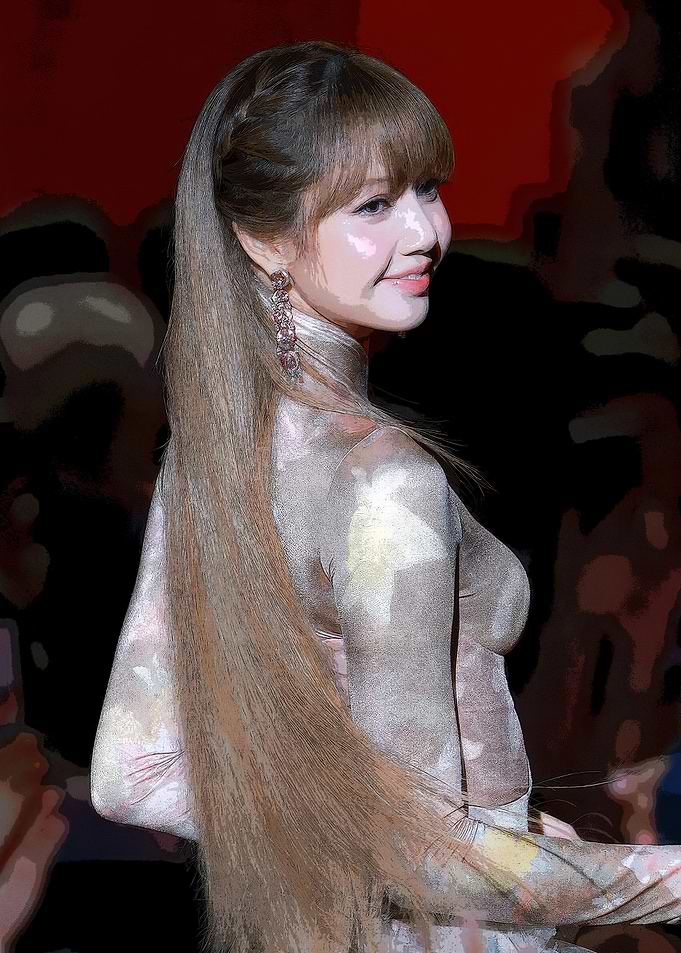 Lisa from Blackpink portrait