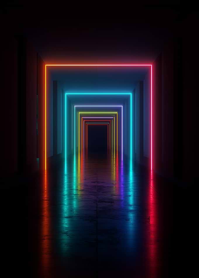 Neon Tunnel