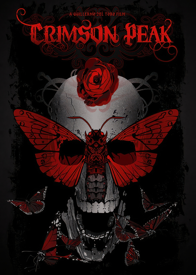 Crimson Peak Movie Poster Art