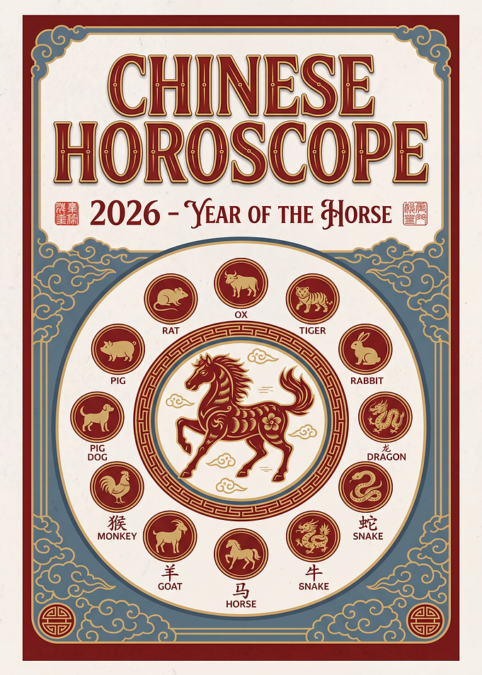 Chinese Horoscope 2026 - Year of Horse