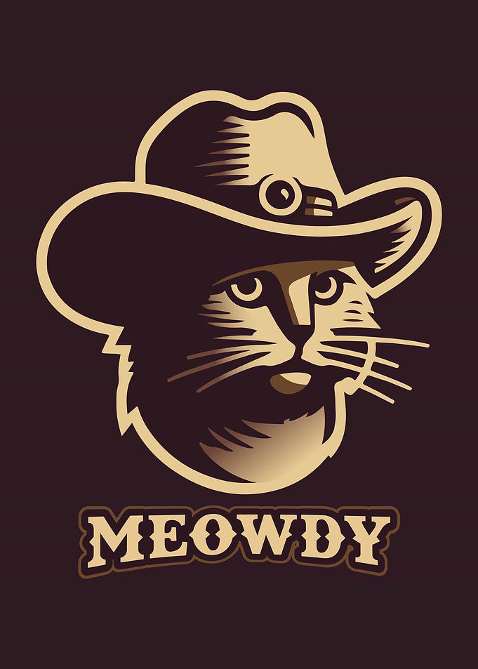Meowdy Cat Cowboy