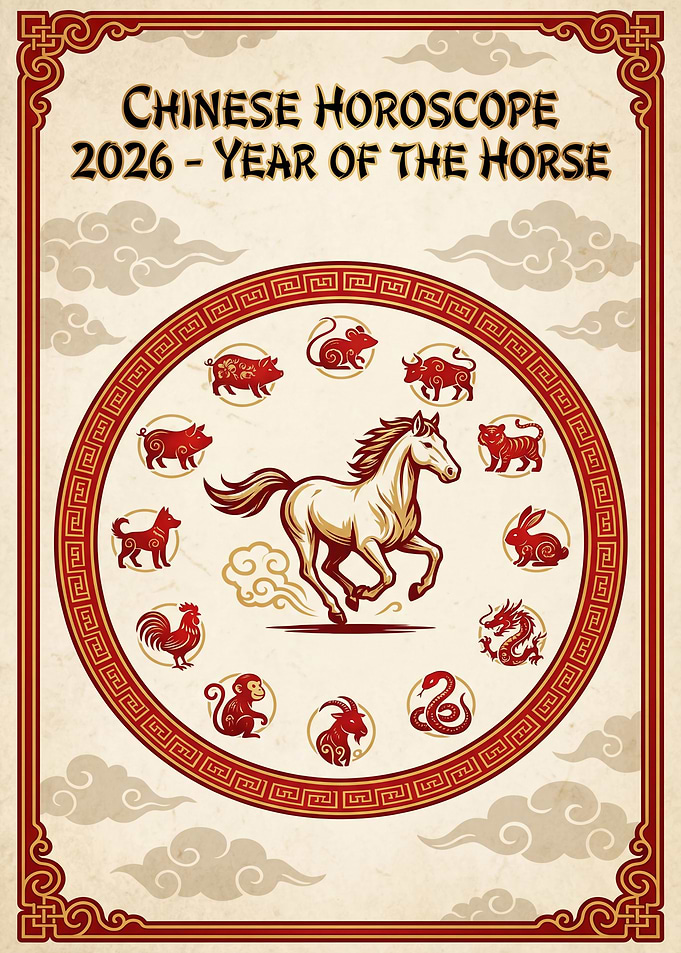 Chinese Horoscope 2026 - Year of Horse