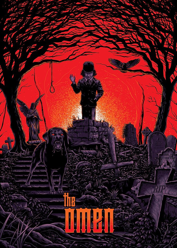 The Omen Movie Poster Art