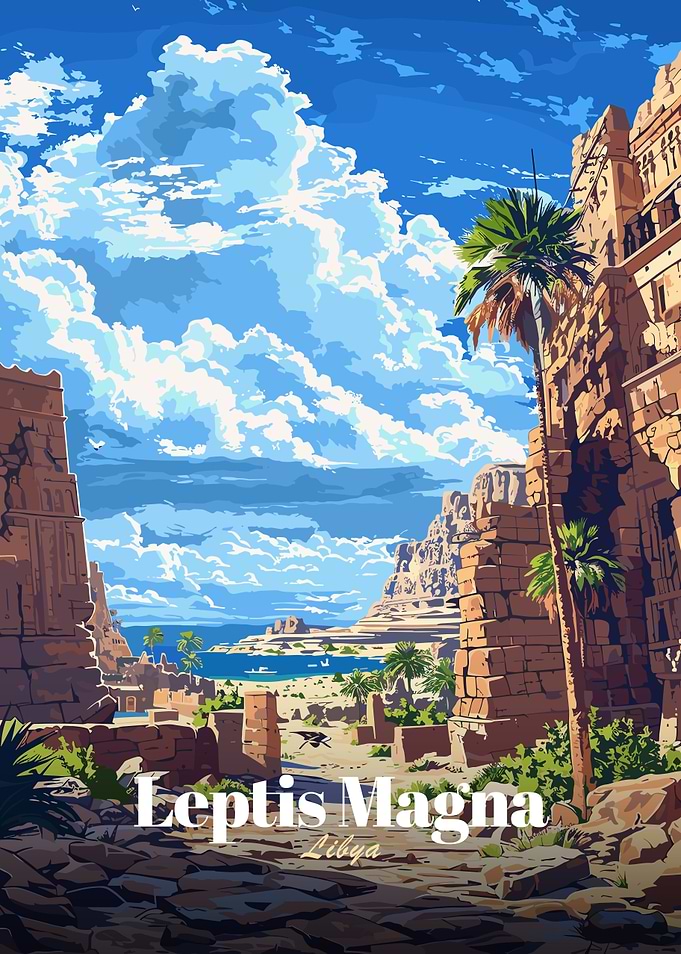 Leptis Magna, Libya