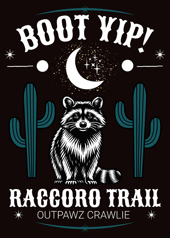 Raccoon Trail Boot Yip Design