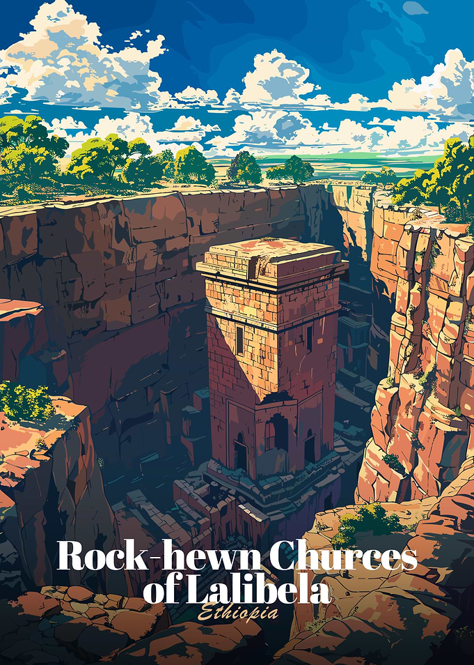 Rock-hewn Churches of Lalibela, Ethiopia