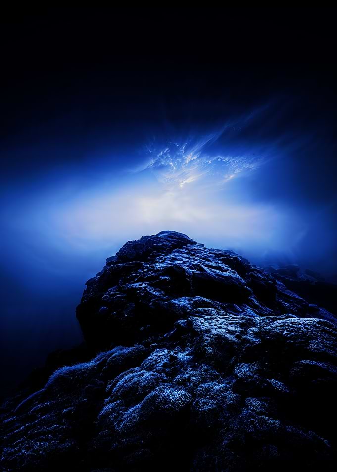 Blue Mountain Landscape