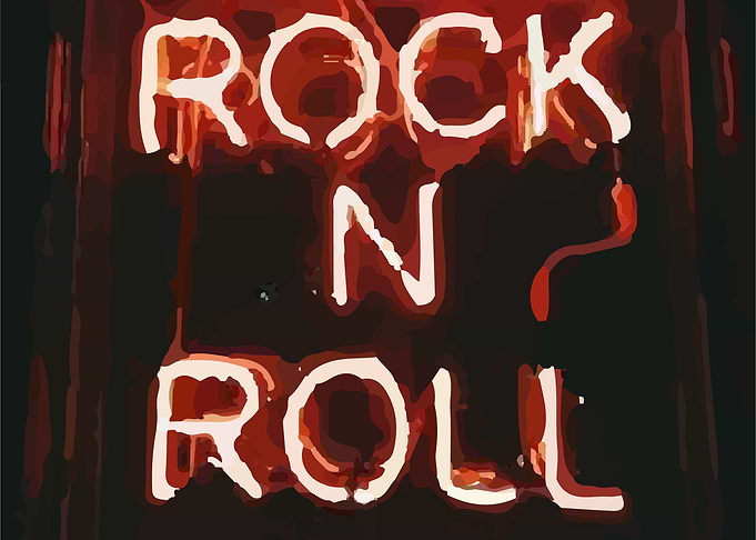 Rock N Roll Neon Sign