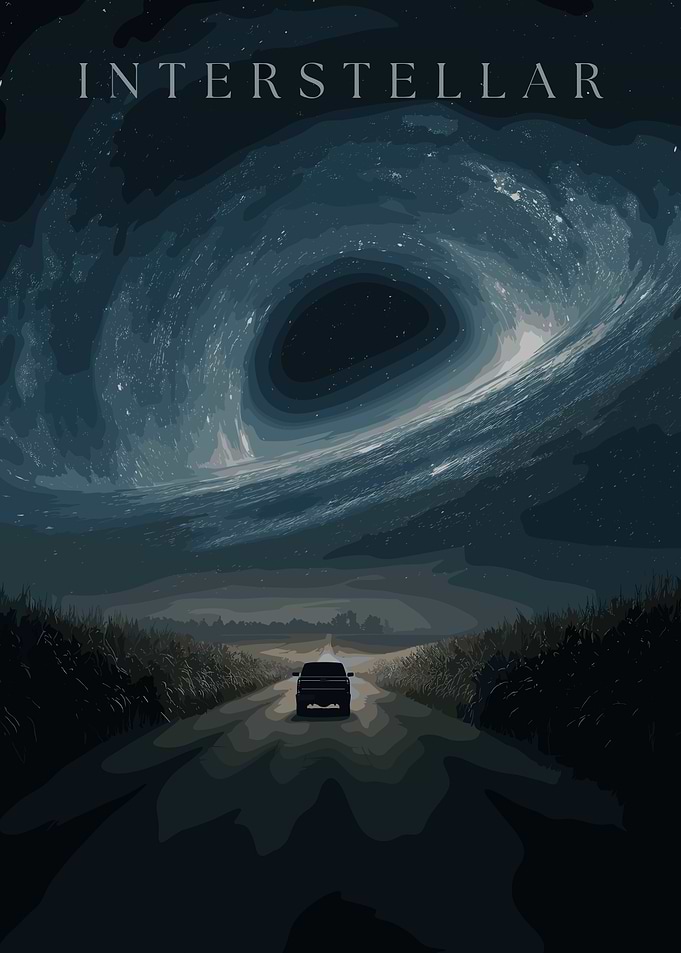 Interstellar Movie Poster Art