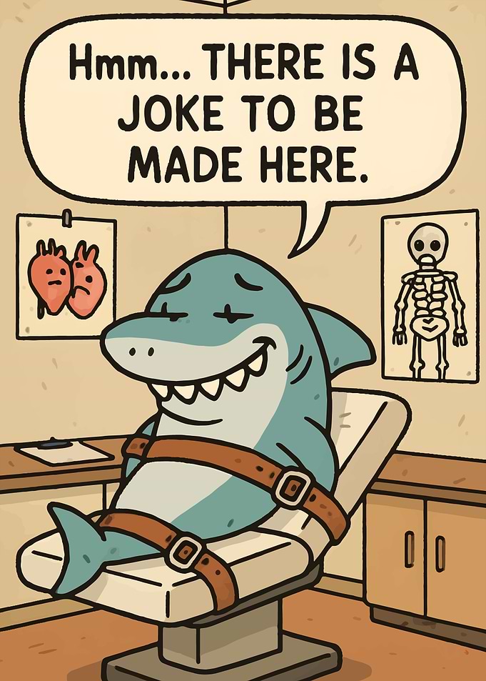 Shark at the Doctor's Office
