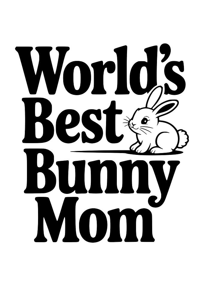 World's Best Bunny Mom Design