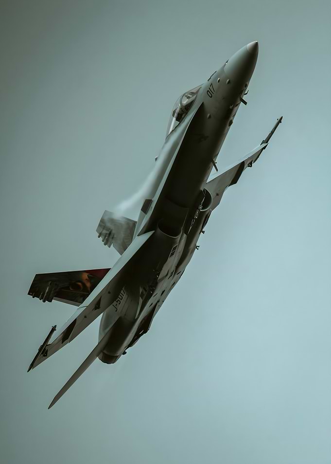 Fighter Jet Ascending