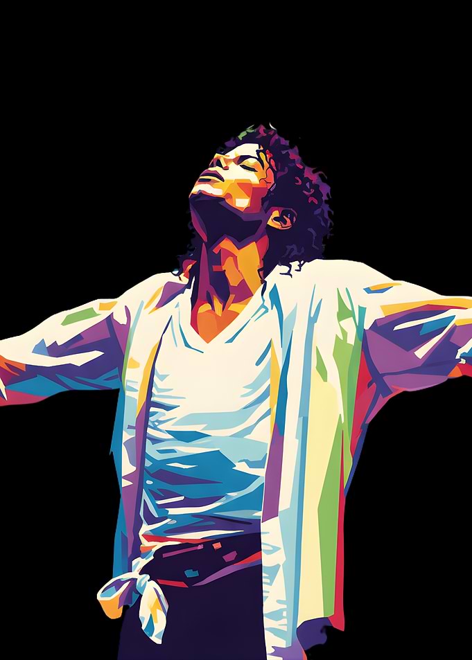 King Pop Portrait