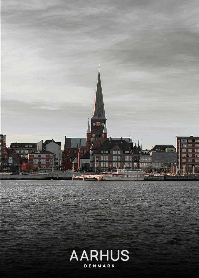 Aarhus, Denmark cityscape