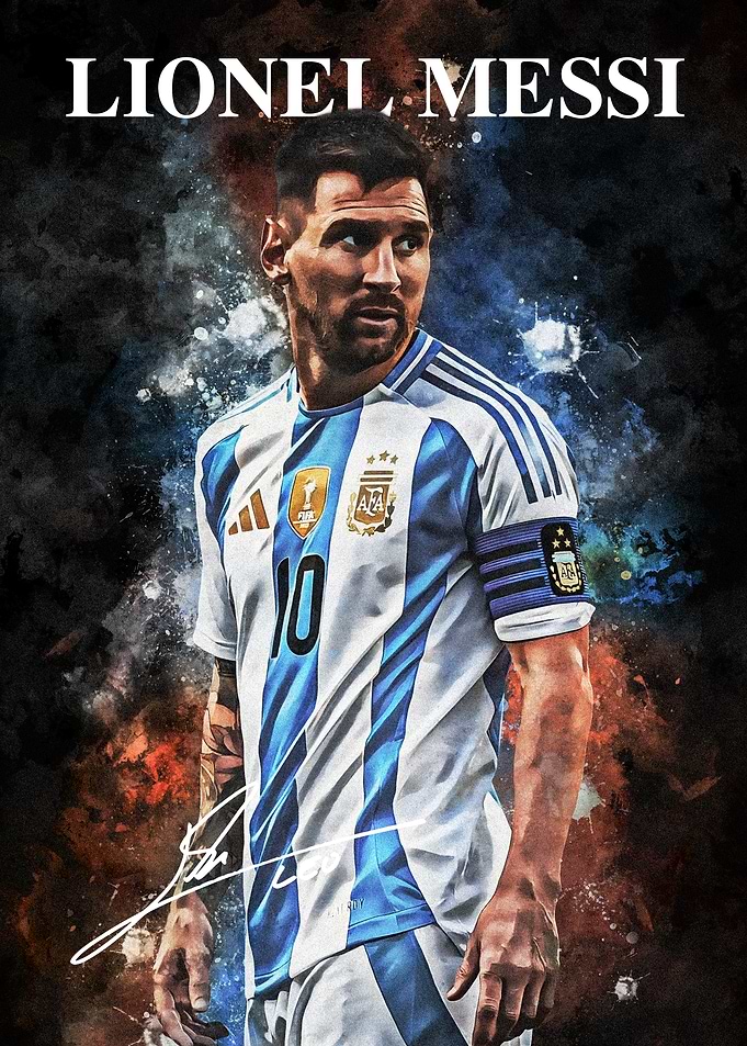 Lionel Messi Portrait