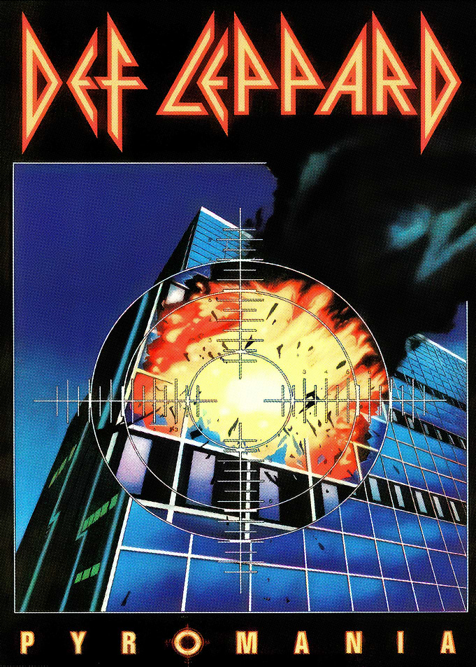Def Leppard Pyromania Album Cover