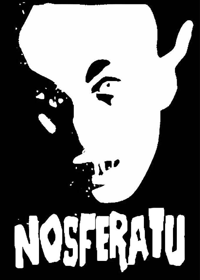 Nosferatu Black and White Portrait