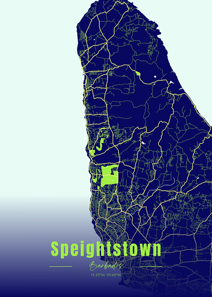 Speightstown, Barbados map