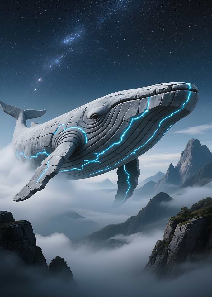 Electric Whale in the Sky