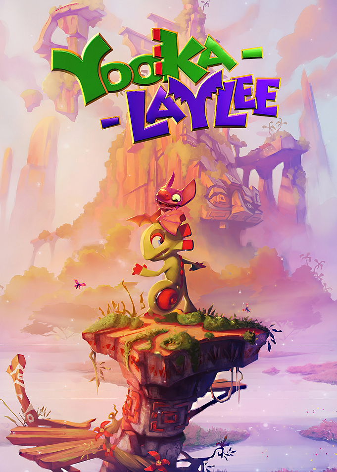 Yooka-Laylee Game Cover Art