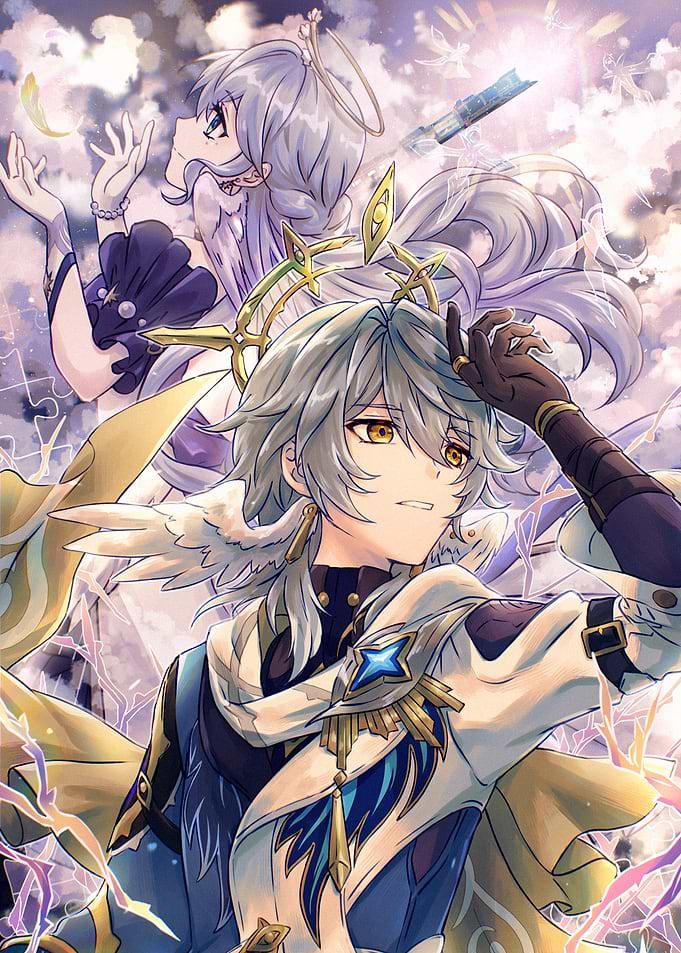 Star Rail Characters with Angelic Motifs