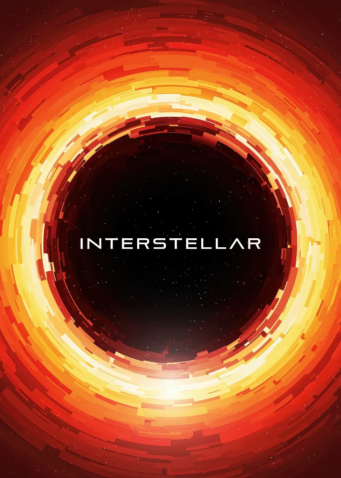 Interstellar Movie Poster Black Hole