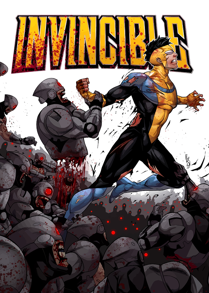 Invincible Comic Book Cover Art