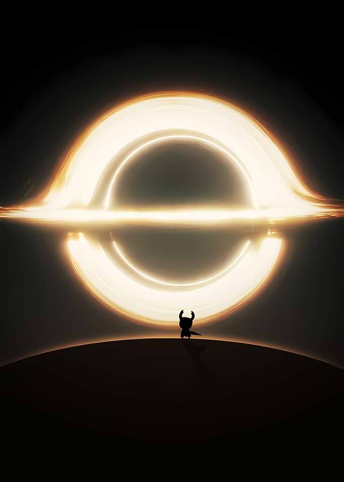 Hollow Knight and the Black Hole