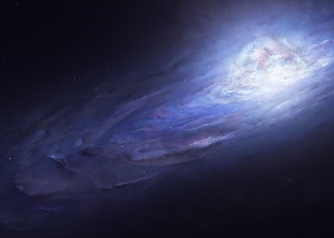 Nebula in Deep Space