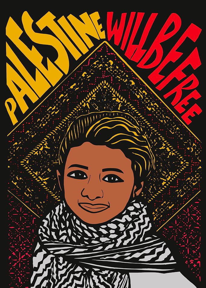 Palestine Will Be Free Portrait