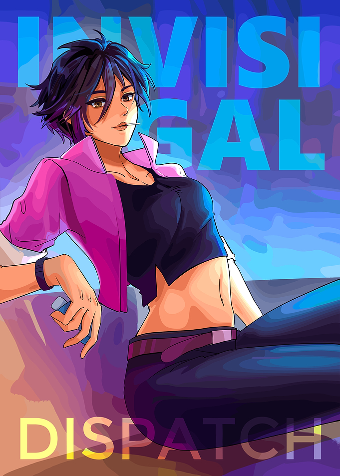Invisible Girl Dispatch Fanart
