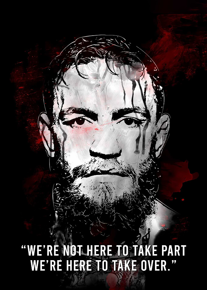 Conor McGregor Take Over Portrait