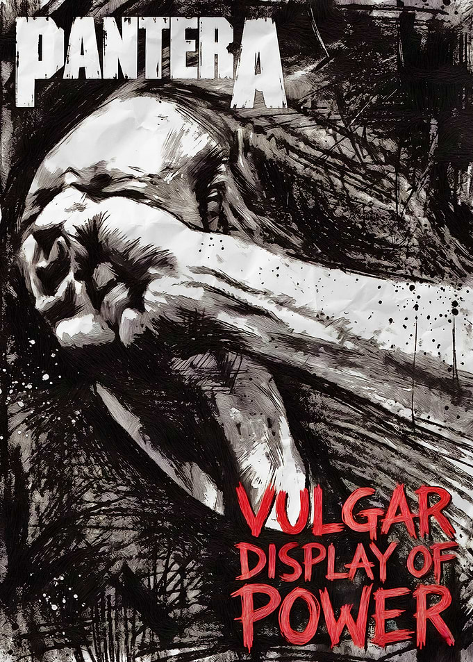 Pantera Vulgar Display of Power Album