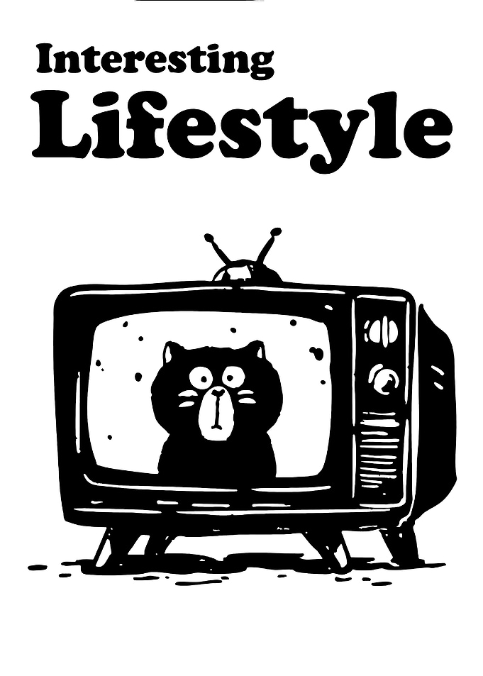 Interesting Lifestyle: Cat on TV