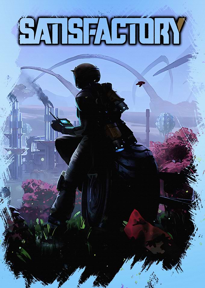 Satisfactory Game Poster