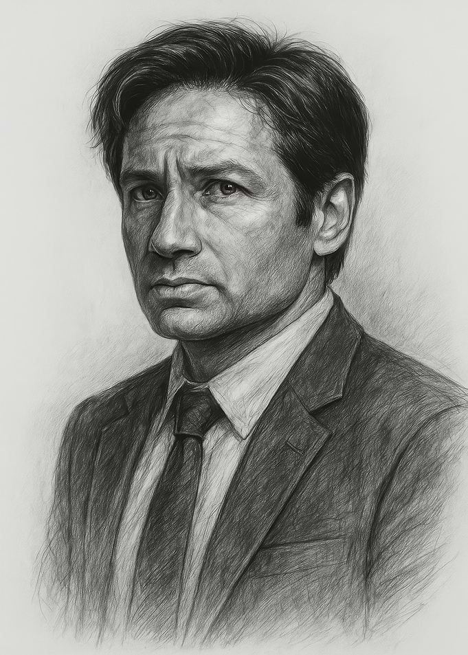 Fox Mulder Portrait