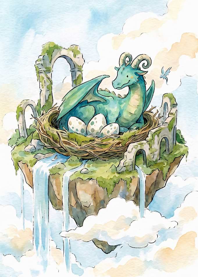 Dragon Nest on Floating Island