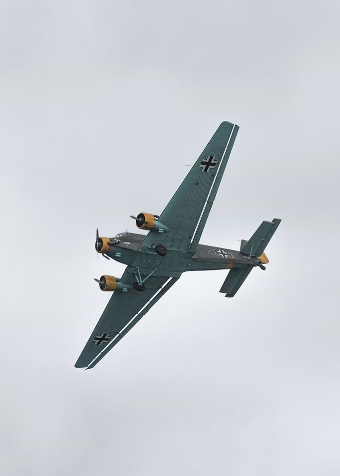 German JU-52 in flight